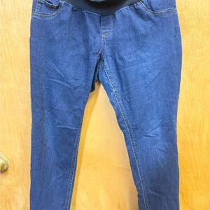 Jessica Simpson Women's Maternity Skinny Jeans in Blue